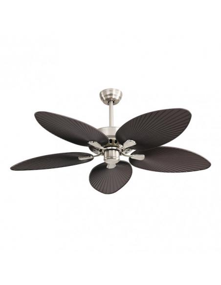 Photo Fan Dc Borasco 24w Niq/brown 5 Asp.6 Vel 132d 2950lm Remote.memor.y Temp.3000-4000-6000k