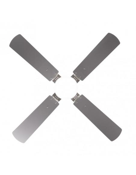 Photo Fan 18w Dc Hupe Nickel 4 Asp.6 Vel.107d Remote, Memory And Temp.3000-4000-6000K