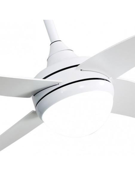 Photo Fan 2xe27 Dc Klod White 4 Asp.6 Vel.117d C/remoto