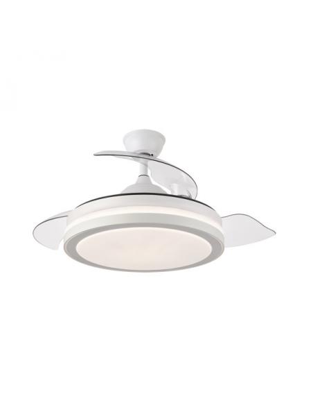 Photo Fan Dc Sparta White 72w 6120lm 3asp.desp 91d 3000-4000-6000k Remote+timer+memory