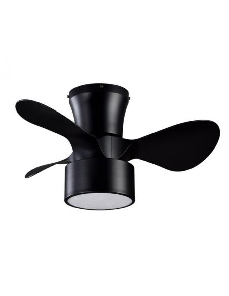 Photo Fan Dc 24w Olga White/black-black 3 Blades 6 Spd. 2390lm 3 Colors, Remote, memory, timer 70d
