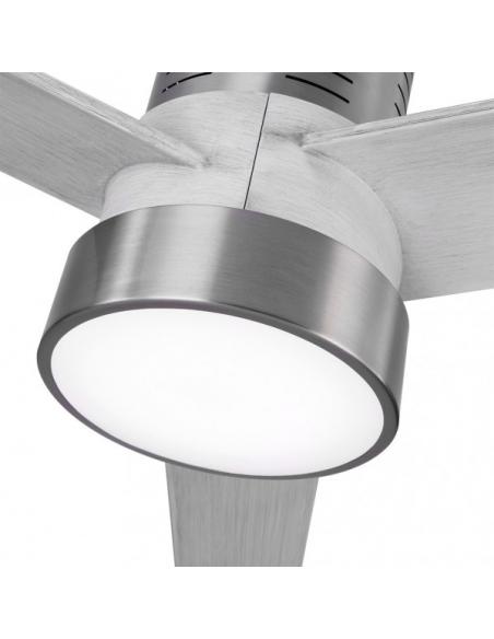 Photo Fan Dc Teo 24w 2950lm Nickel 3Asp Gray 32x139d 3000-4000-6000k C/remote, Memory And Timer