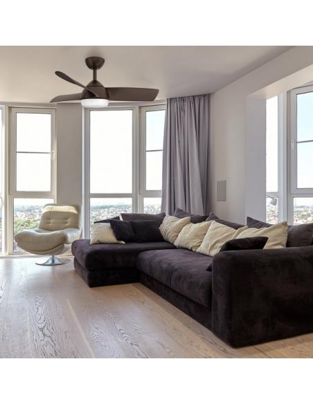 Photo Fan 24w dc haur brown 3 asp.6 veloc.107d 2 seatposts w/remote, memory and temp.3000-4000-600k