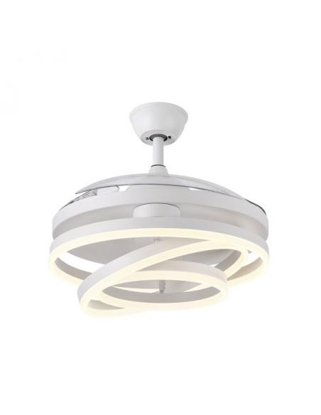 Photo Fan 72w Dc Kai White 3 Blades Transp. 6 Speed. 3 Colors 43/58x50/107 C/remote, memory Y temp. 6120lm