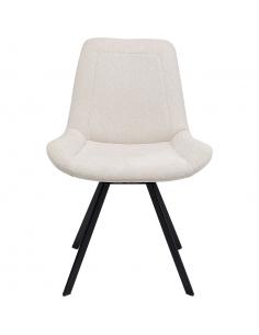 Cream swivel chair - KARE...