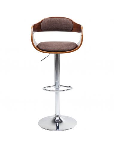 Steel wood bar stool - KARE Monaco