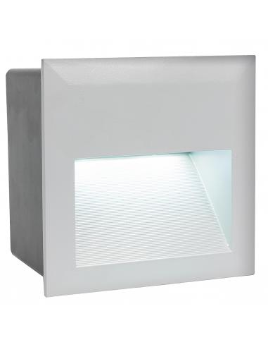 EGLO 95235 - ZIMBA-LED Lámpara Empotrable en Fundición de aluminio plata