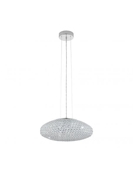 EGLO 95287 - CLEMENTE Living Room Lamp in Chrome Steel and Glass