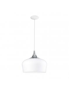 EGLO 95384 - OBREGON Living Room Lamp in white steel, chrome