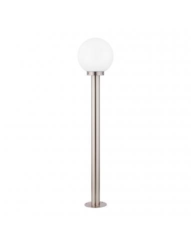 EGLO 30207 - NISIA Beacon in stainless steel, stainless steel and satin glass