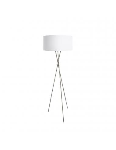 EGLO 95539 - FONDACHELLI Living Room Lamp in Matte Nickel Steel and Textile