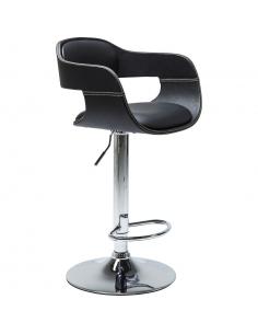 Black bar stool - KARE Costa 2
