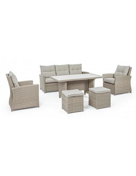 Sofa set with beige cushion - BIZZOTTO ariel