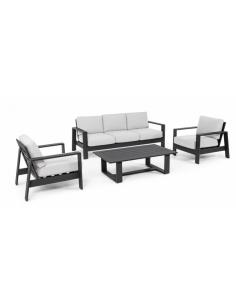 Set with anthracite cushion yk13 - BIZZOTTO baltic