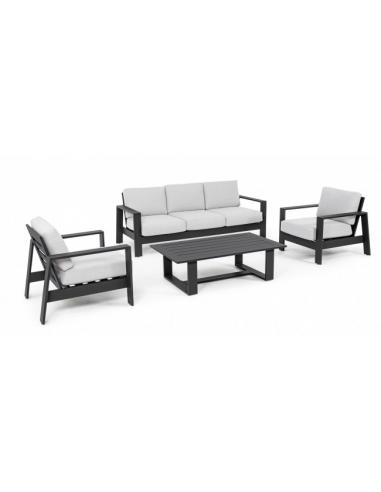 Set with anthracite cushion yk13 - BIZZOTTO baltic