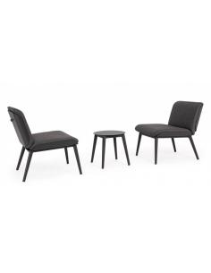 Set with anthracite cushion wg21 - BIZZOTTO isabela