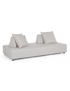 Sofa with beige cushion - BIZZOTTO piper