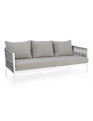 3-seater sofa with white cushion wg20 - BIZZOTTO Florence
