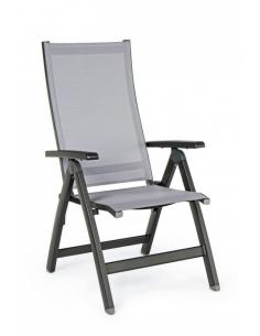 Sillón reclinable antracita gk52 - Bizzotto cruise