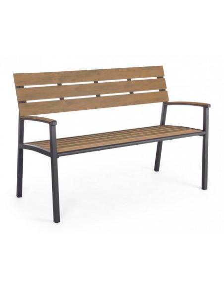 Anthracite bench sj61 - BIZZOTTO isak
