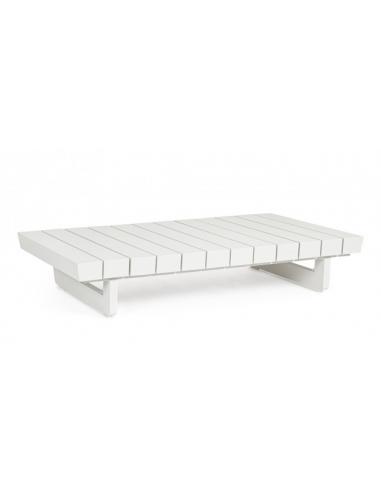 Aux side table 126x73.5 white wg20 - BIZZOTTO infinity