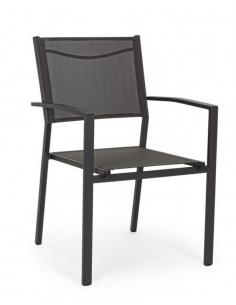 C-br anthracite chair lh32 - BIZZOTTO hilde