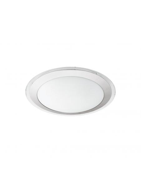 EGLO 95677 - COMPETA 1 LED Ceiling Light in White Steel and Acrylic