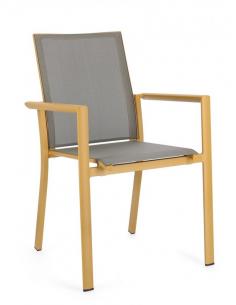 Mustard c-br chair - BIZZOTTO konnor