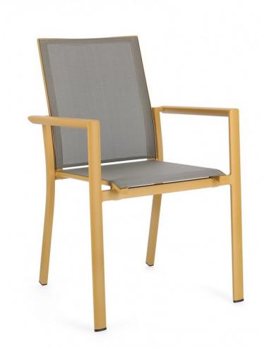 Mustard c-br chair - BIZZOTTO konnor