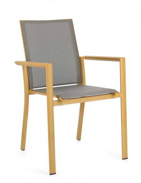 Mustard c-br chair - BIZZOTTO konnor