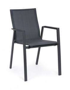 C-br anthracite chair jx55 - BIZZOTTO krion
