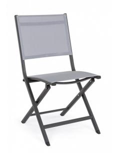 Silla plegable antracita lh32 - Bizzotto elin