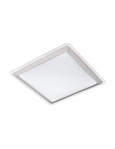 EGLO 95679 - COMPETA 1 LED Ceiling Light in White Steel and Acrylic