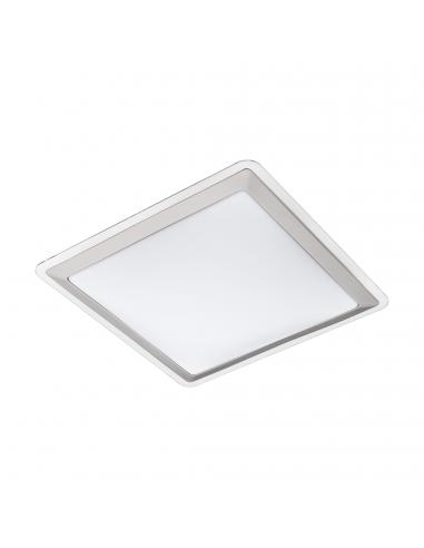 EGLO 95679 - COMPETA 1 LED Ceiling Light in White Steel and Acrylic