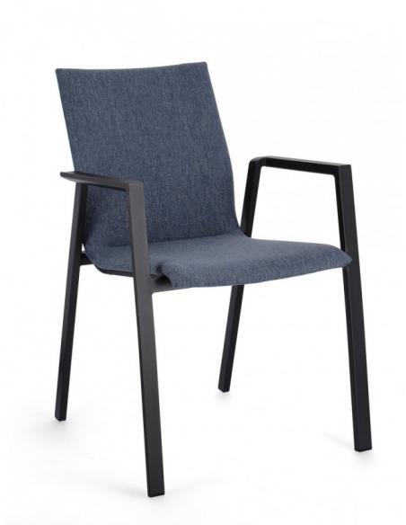 Silla c-br antracita denim jx55 - Bizzotto odeon