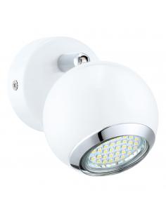 EGLO 31001 - BIMEDA Lámpara de Salón en Acero blanco, cromo