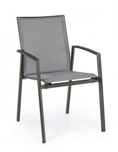 c-br anthracite chair gk52 - BIZZOTTO cruise