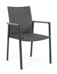 C-br anthracite chair wg21 - BIZZOTTO jalisco