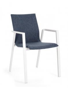 Silla c-br blanco denim jx11 - Bizzotto odeon