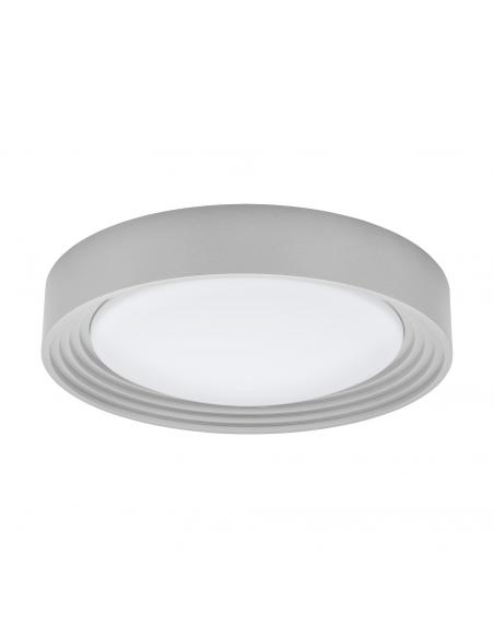 EGLO 95692 - ONTANEDA 1 LED Ceiling Light in Silver Acrylic and Acrylic