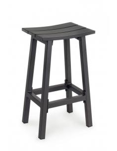 Anthracite yk13 h71 bar stool - BIZZOTTO skipper