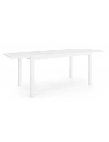 Extendable table 140-210x77 white ld30 - BIZZOTTO hilde
