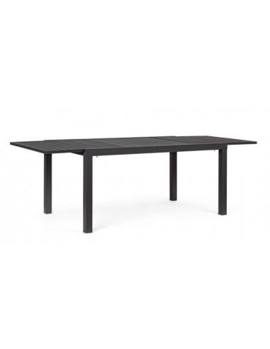Mesa extensible 160-240x90 antracita lh32 - Bizzotto hilde