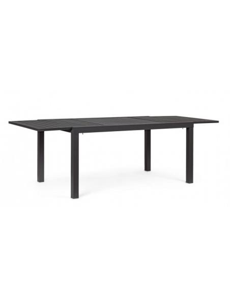 Mesa extensible 160-240x90 antracita lh32 - Bizzotto hilde