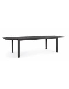 Mesa extensible 200-300x100 antracita lh32 - Bizzotto hilde