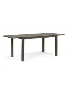 Extendable table 140-210x77 brown yk14 - BIZZOTTO hilde