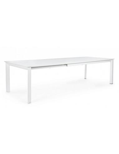 Alu table 200-300x110 white cx21 - BIZZOTTO konnor