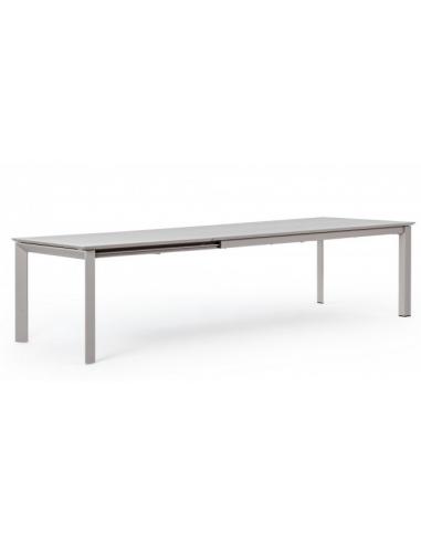 Mesa extensible 200-300x110 rastin - Bizzotto konnor