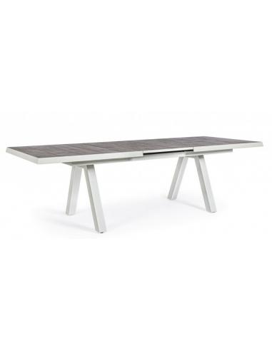 Mesa extensible 205-265x103 lunar - Bizzotto krion
