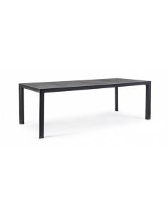 Mesa 220x100 antracita jx55 - Bizzotto mason